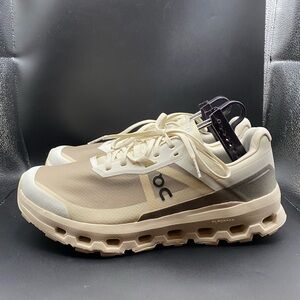 ON CLOUD Cloud Vista 2 Mens Trail Running Shoes SZ 9.5 Cream/Desert